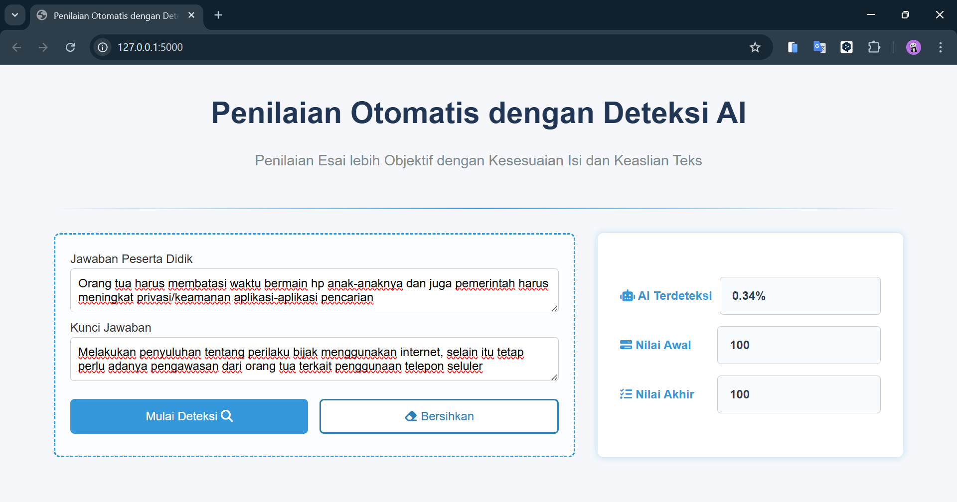 Tampilan